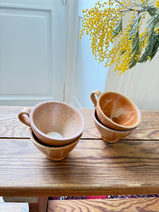 Image 1 of Set of 4 stoneware cups