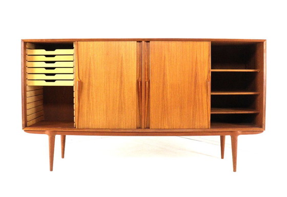 Gunni Omann For Omann Jun Model 19 Cabinet Highboard Vintage Teak – High Boards, Wood (photo 2 of 18)