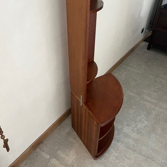Image 1 of Vintage Wooden Corner Cabinet