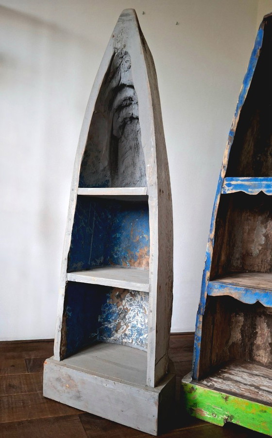 Image 1 of Armoire de bateau en bois de teck recyclé 150 cm