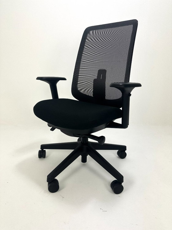 Sedia di design Herman Miller Verus, Sedie girevoli, Tessile, Nero (foto 8 di 12)