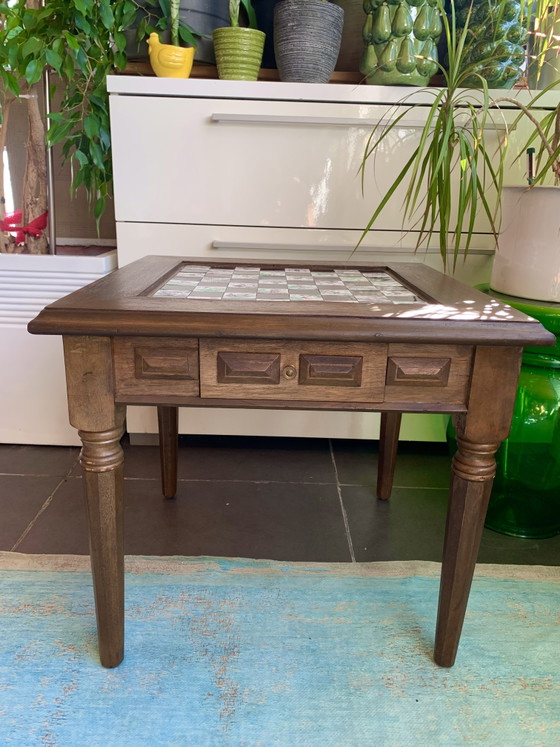 Weiqi schaaktafel in Ming-stijl uit het midden van de 20e eeuw, Chinese dynastie – Vintage, Bijzettafels, Wood (photo 6 of 9)