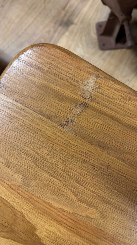 Image 1 of 6x De Puydt eetkamerstoelen, eiken