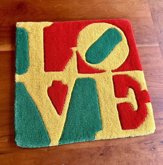 Image 1 of Wollen Robert Indiana wandkleed