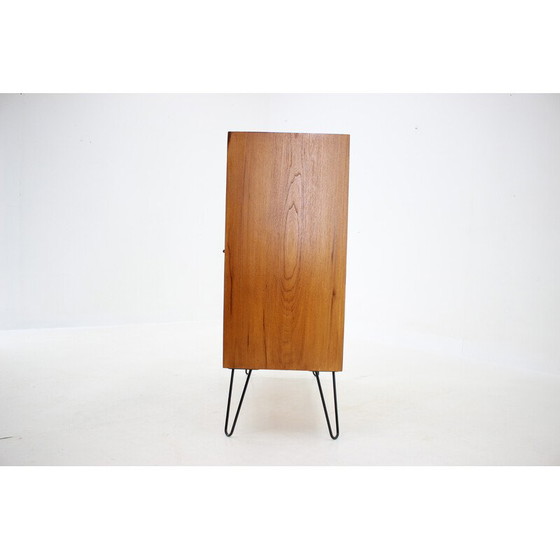 Image 1 of Vintage cabinet in wood and iron, Czechoslovakia 1960s