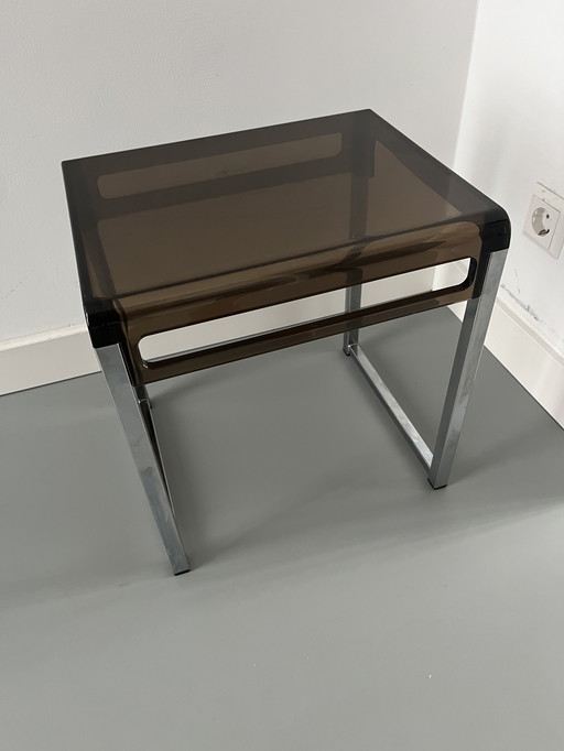 1970s side table by Marc Berthier