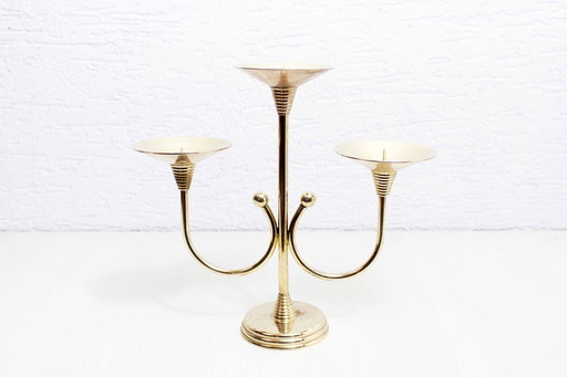1960 Art Deco candle holder