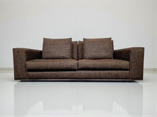 Minotti Hamilton Sofa in Pitti Corda "espresso"