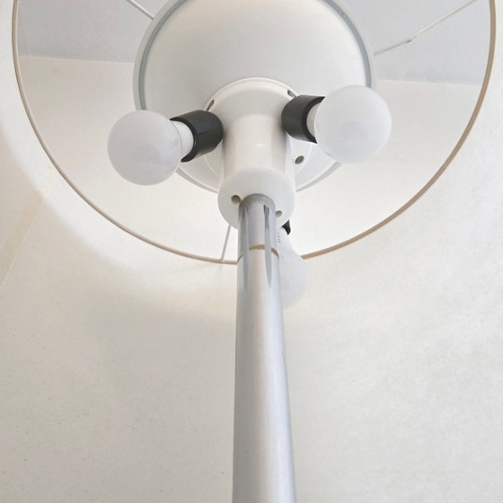 Image 1 of Vintage Swisslamps-International vloerlamp uit de jaren 70, gemaakt van verchroomd staal.