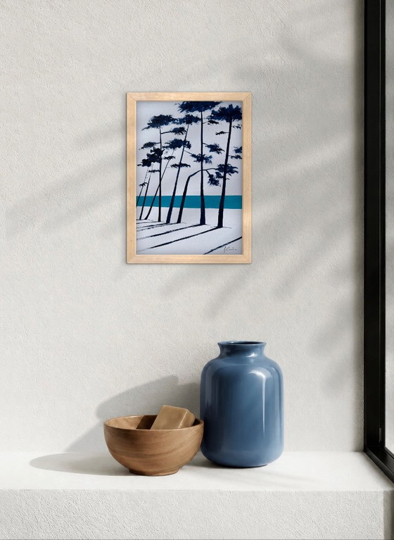 Ink and acrylic on framed A4 paper. – Paintings & Drawings (photo 5 of 7)