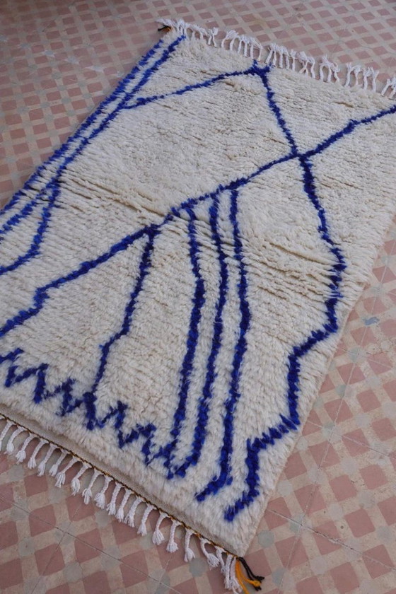Small Rug – Handmade Berber Art From The Atlas Mountains – Rugs & carpets, Cotton (photo 5 of 5)
