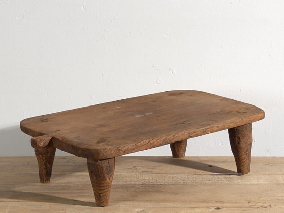 Antieke massief houten tafel (ca. 1920) #11 – Salontafels, Rustic (photo 2 of 10)