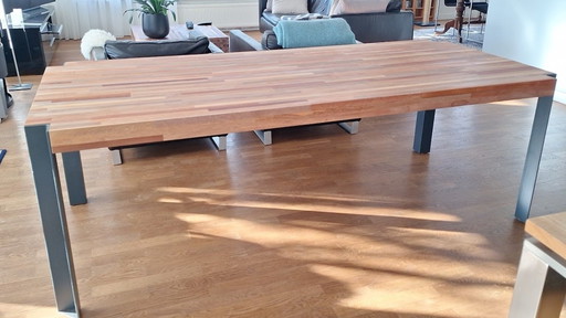 Très belle table de salle à manger design de Henk Vos par Linteloo