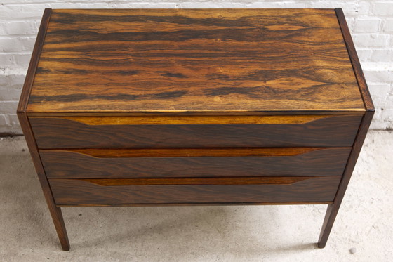 Image 1 of Rosewood Chest of Drawers, Model 34, Kai Kristiansen by Aksel Kjersgaard, 1960's