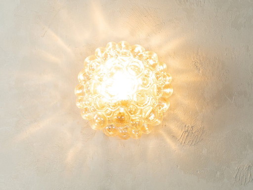 Lámpara de pared y techo, años 70, Doria Leuchten, vintage