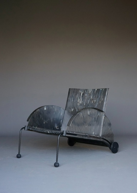 Image 1 of Fauteuil Lounge modèle 4814 d'Anna Castelli Ferrieri pour Kartell, années 1980