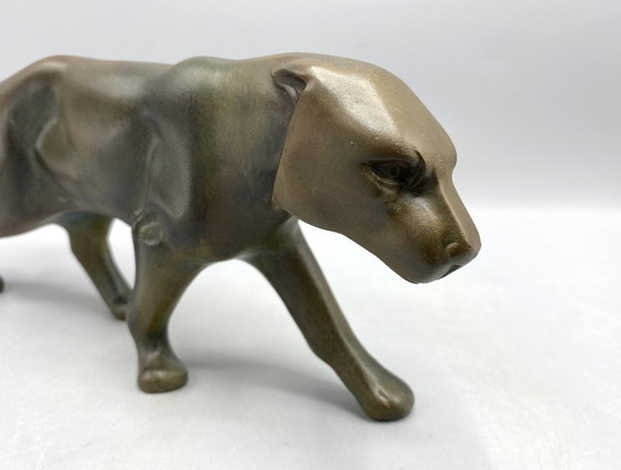 Pantera Art Déco – Sculture, Metal (photo 6 of 12)