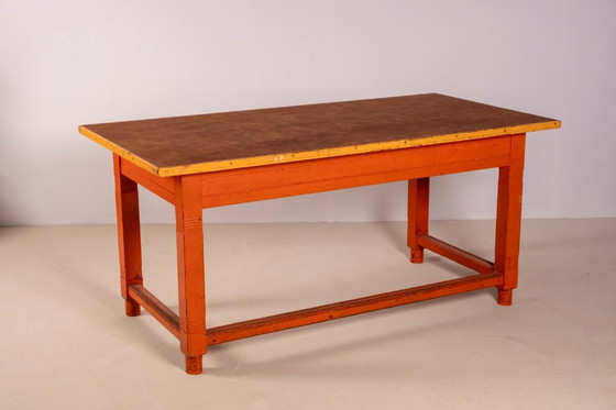 Image 1 of Martin Nyrop Copenhagen City Hall Desk, 1905 Rud Rasmussen