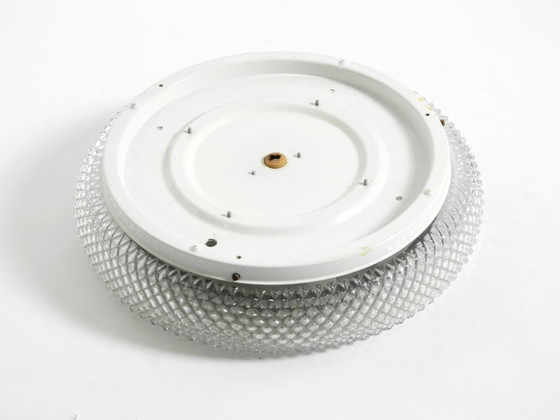 Image 1 of Stunning 1960s illuminated Limburg crystal glass wall mirror