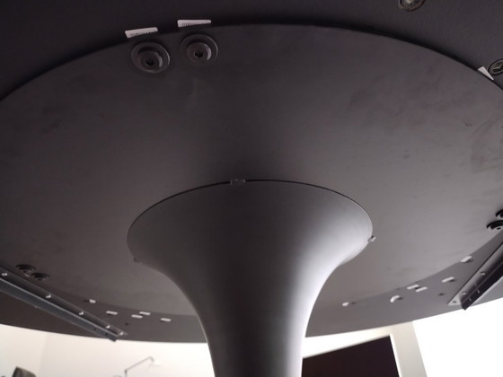 Image 1 of Designer Round Dining Table Juntoo Calacatta Marble Look Ø130 (Available Week 40)