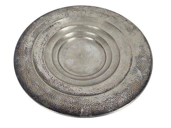 Image 1 of Wellner - heavily silver-plated - August Wellner - hammered plate - 1950s