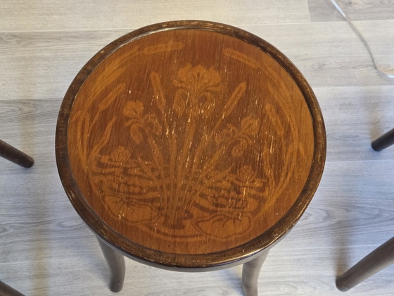 Image 1 of Thonet Mudson J. & J. Kohn Sillas de bistró Bentwood
