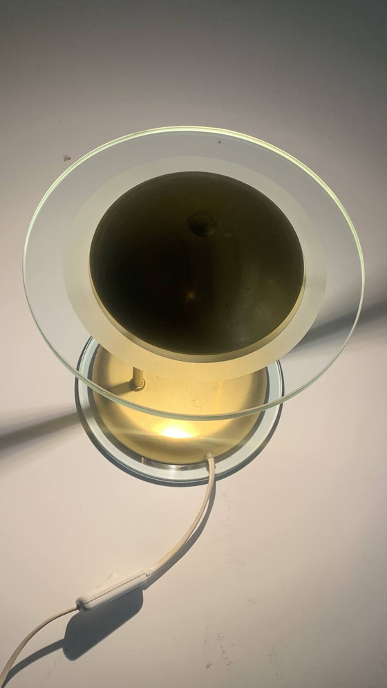 Image 1 of Herda Hollywood Regency Halogen Desk/Table Lamp