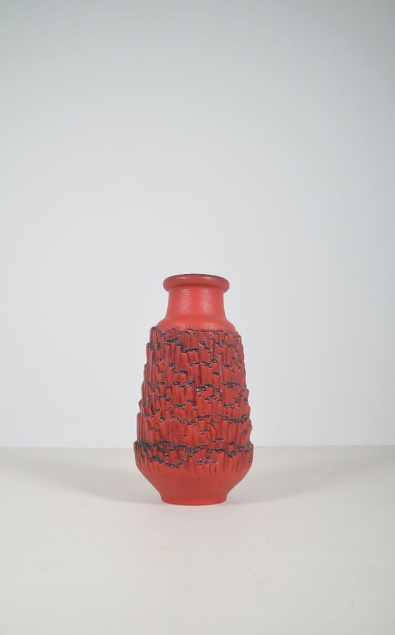 Image 1 of Basalt floor vase designed by Dieter Peter for Carstens Tönnieshof, 1960s