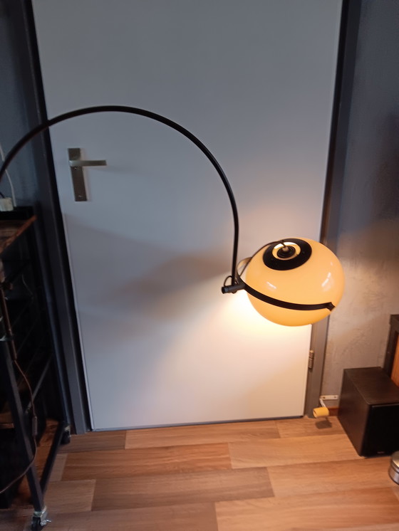 Image 1 of Dijkstra Vintage Wall Lamp Mushroom Arc Lamp 1960s