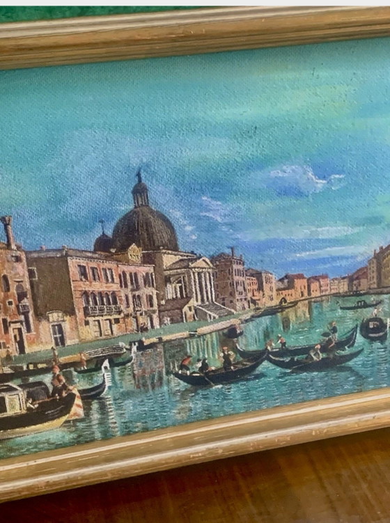 Venecia - El Gran Canal - B. Shaw 1969 – Pinturas y dibujos, Wood (photo 10 of 14)
