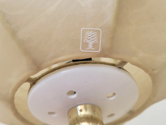 Set of 2 Gold Lace Cocoon Table Lamps – goldkant, Plastic (photo 8 of 11)
