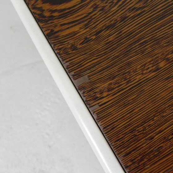 Image 1 of Tavolino con piano in legno Wengé, anni '60