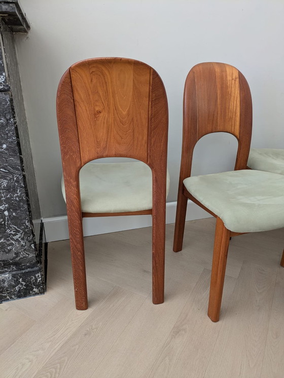 Image 1 of Vintage Danish set, 4 dining chairs, Holstebro