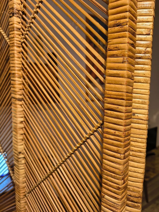 Image 1 of Biombo de caña de la década de 1960