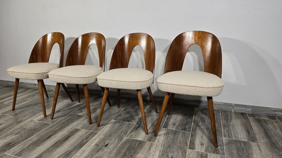 Image 1 of Sedie da pranzo di Antonin Suman, set di 4