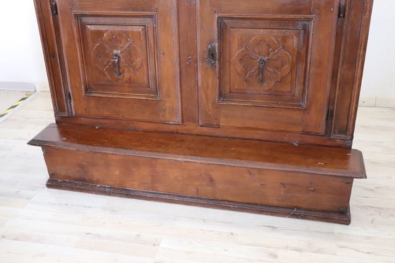 Image 1 of Antiguo reclinatorio de nogal, Italia S. XVIII