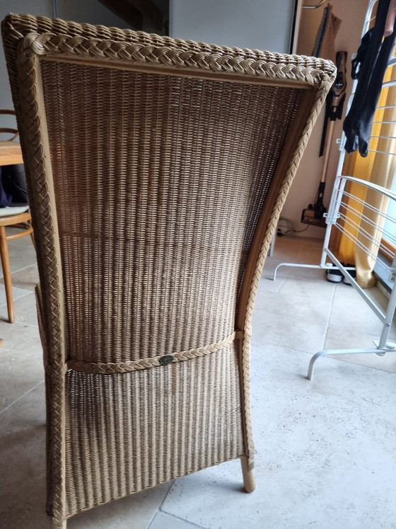 Image 1 of 6 Loyd Loom wicker dining chairs