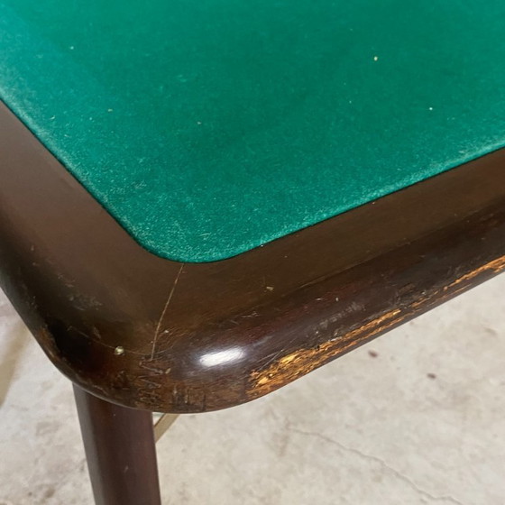 Image 1 of Folding bridge table