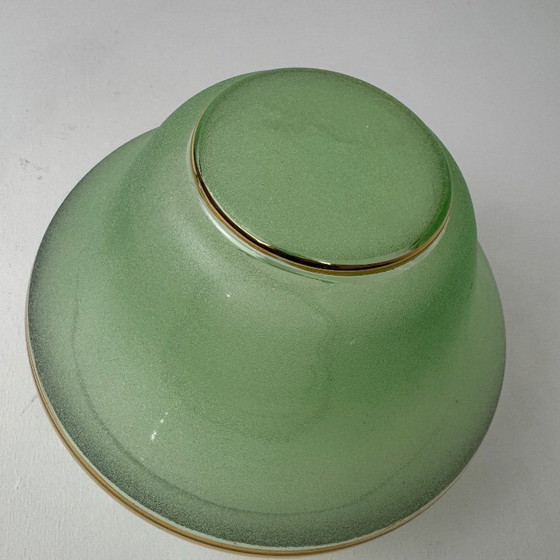 Image 1 of PICCOLA LAMPADA DA TAVOLO VINTAGE IN VETRO GRANITO