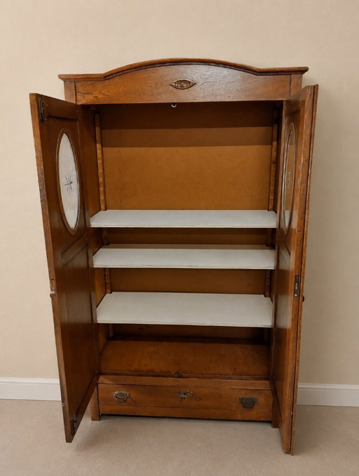 Small Art Deco wardrobe china cabinet buffet