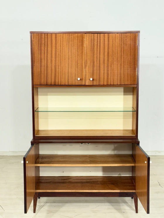 Image 1 of Vetrina vintage, credenza, mobile da soggiorno, stile moderno di metà secolo