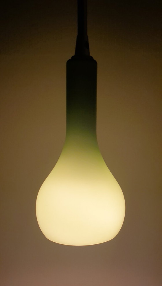 Image 1 of Nordlux - Diseño danés - 2 lámparas colgantes de cristal opalino