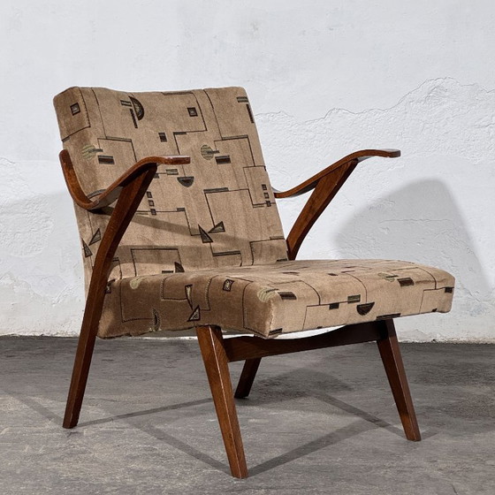 Pair of Armchairs by Tatra Nábytok, 1960s – Textile (photo 4 of 11)