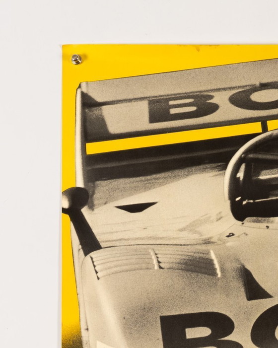 Image 1 of orsche Interserie Imola 1972 – Originele Vintage Porsche Poster van Atelier Strenger – Mid-Century Modern – 102x76 cm