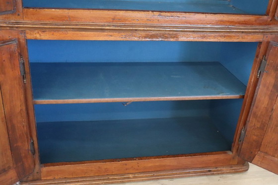 Image 1 of Raro armario antiguo en madera de álamo, Italia Mediados del siglo XVIII