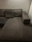 Spacious Corner Sofa with Chaise Longue