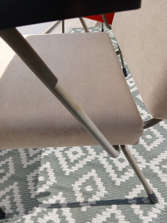 Image 1 of 2 x 2 x Industrial Armchairs Gispen Design Wim Rietveld Model 415/1401
