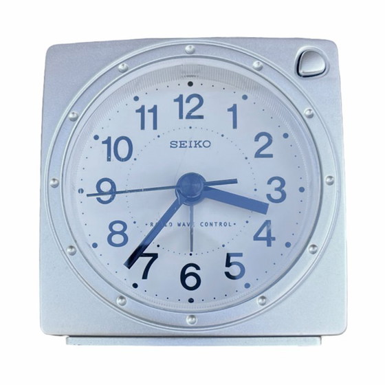 Image 1 of Bellissima sveglia Seiko in stile spaziale, realizzata in Giappone negli anni '80.