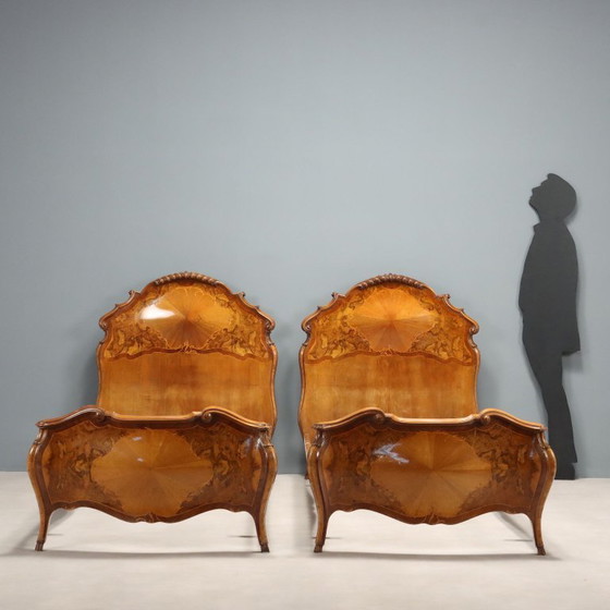 Image 1 of Coppia di letti in stile