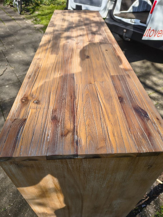 Image 1 of Solid teak sideboard